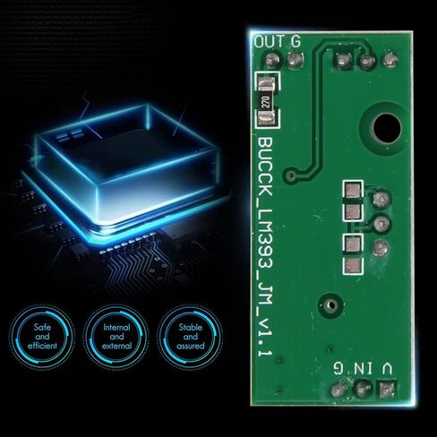 3Pcs LM393 3.5-24V Voltage Comparator Module with LED Indicator High Level Output Analog Comparator Control in Saudi Arabia