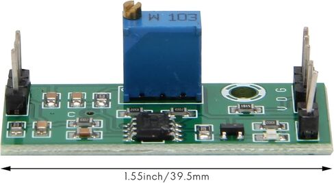 3Pcs LM393 3.5-24V Voltage Comparator Module with LED Indicator High Level Output Analog Comparator Control in Saudi Arabia