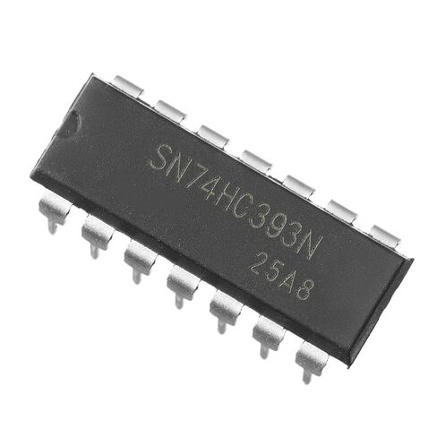 10pcs SN74HC393N 74HC393 74HC Dual 4-Bit Binary Counter 2 V to 6 V,DIP-14. in Saudi Arabia