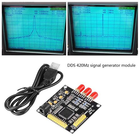 Eujgoov AD9910 DDS Module 1GSPS Sampling Rate Frequency Signal Generator Automatic Scanning 8 Modulation Modes in Saudi Arabia