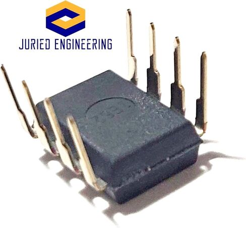 NE555P NE555 555 Single Precision Timer Breadboard-Friendly IC DIP-8 (Pack of 5) in Saudi Arabia