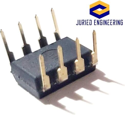 NE555P NE555 555 Single Precision Timer Breadboard-Friendly IC DIP-8 (Pack of 5) in Saudi Arabia