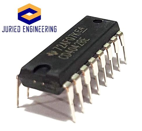 CD4042BE CD4042 CD4042 CMOS Quad Clocked 'D' Latch Breadboard-Friendly IC DIP-16 (Pack of 10) in Saudi Arabia