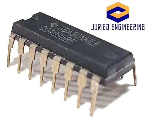 CD4098BE CD4098B CD4098 4098 CMOS مزدوج أحادي ومتعدد الهزاز وصديق للوحة التجارب IC DIP-16 (عبوة من 10) in Kuwait