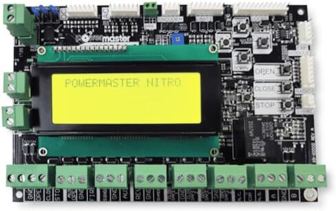 لوحة التحكم PowerMaster Nitro - اللوحة المنطقية لمشغل البوابة التجارية 69‑70002 - تتميز بشاشة LCD، والتوافق مع UL‑325، وبدء/إيقاف سلس، وحماية من زيادة التيار in Kuwait
