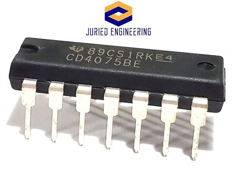 CD4075BE CD4075B CD4075 4075 CMOS ثلاثي 3 مدخلات أو بوابة IC DIP-14 (عبوة من 10) in Kuwait