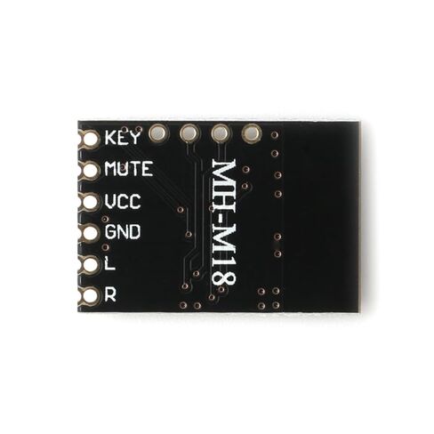 5pcs MH-M18 Blue Tooth Audio Receiver Module V4.2, -40°C to 85°C, 3.7-5V DC - Apt-X Enhanced, 20m Range & ≤0.05% THD+N for Car Stereo & Home Audio, FCC/CE Certified in Saudi Arabia