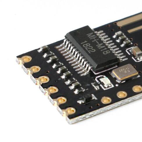 5pcs MH-M18 Blue Tooth Audio Receiver Module V4.2, -40°C to 85°C, 3.7-5V DC - Apt-X Enhanced, 20m Range & ≤0.05% THD+N for Car Stereo & Home Audio, FCC/CE Certified in Saudi Arabia