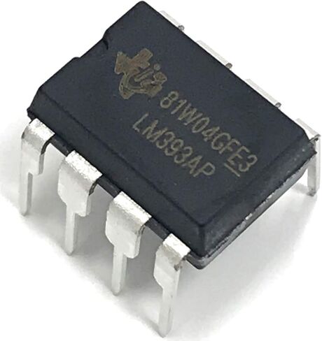 LM393AP LM393 Precision Dual Differential Comparator, Industrial Grade IC DIP-8 Breadboard-Friendly (Pack of 10) in Saudi Arabia