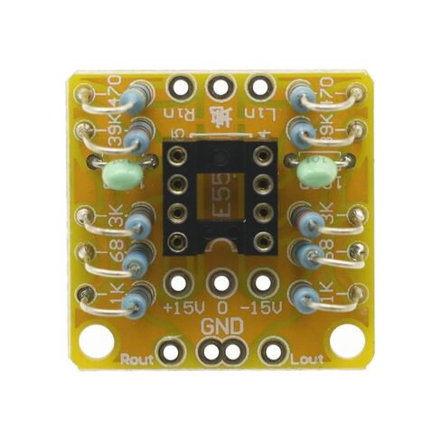 2Pcs Dual ‌Operational Amplifier‌ Board Preamp DC Amplification PCB for NE5532 OPA2134 OPA2604 AD826 OPA2111 in Saudi Arabia