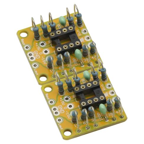 2Pcs Dual ‌Operational Amplifier‌ Board Preamp DC Amplification PCB for NE5532 OPA2134 OPA2604 AD826 OPA2111 in Saudi Arabia