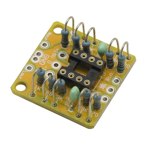 2Pcs Dual ‌Operational Amplifier‌ Board Preamp DC Amplification PCB for NE5532 OPA2134 OPA2604 AD826 OPA2111 in Saudi Arabia