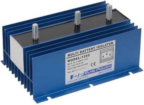 عازل بطارية جديد 130 أمبير 1 مدخل 2 من RAREELECTRICAL متوافق مع الطاقة المؤكدة 1202 22-16 1202B 1202L 1202Dl I01202d 48120 in Kuwait