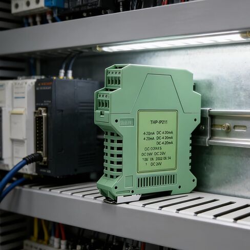 Input Output Signal Isolator, 4-20Ma To 0-0V Converter, Current To Voltage Distribution Transmitter, Signal Conditioner, 3.9 In, Ac/Dc Power, Rail Mount in Saudi Arabia