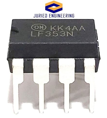 LF353N LF353 2-Channel Wide Bandwidth JFET Input Operational Amplifier Op Amp Breadboard-Friendly IC DIP-8 (Pack of 10) in Saudi Arabia