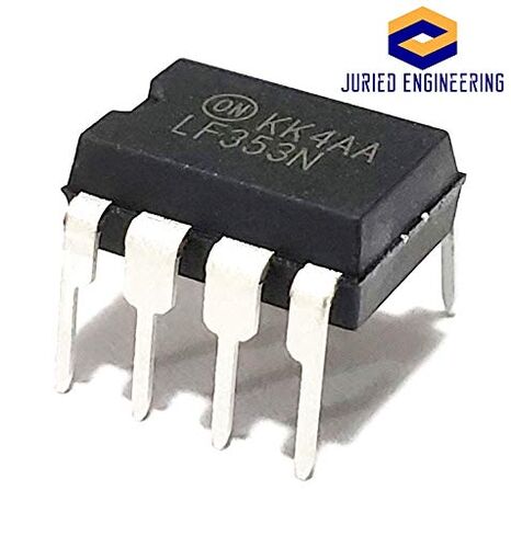 LF353N LF353 2-Channel Wide Bandwidth JFET Input Operational Amplifier Op Amp Breadboard-Friendly IC DIP-8 (Pack of 10) in Saudi Arabia