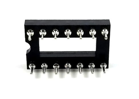 TL074CN TL074 Quad Low-Noise JFET-Input Operational Amplifier IC & 14-Pin DIP Sockets with Machined Contact Pins Breadboard-Friendly (Pack of 20) in Saudi Arabia