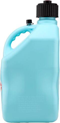VP Racing 3632-CA, 5.5 Gallon Motorsport Racing Jug with Contoured Handle, Multipurpose Cap and Rubber Gaskets, Sky (4 Pack) in Saudi Arabia