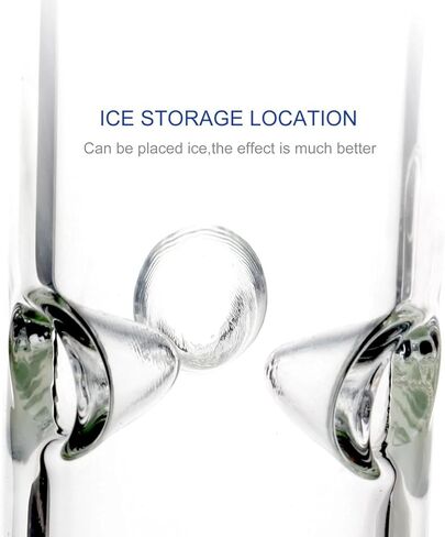 كوب بونج ثقيل 10 بوصة + وعاء 14 مم، أنبوب مياه أمريكي in Kuwait