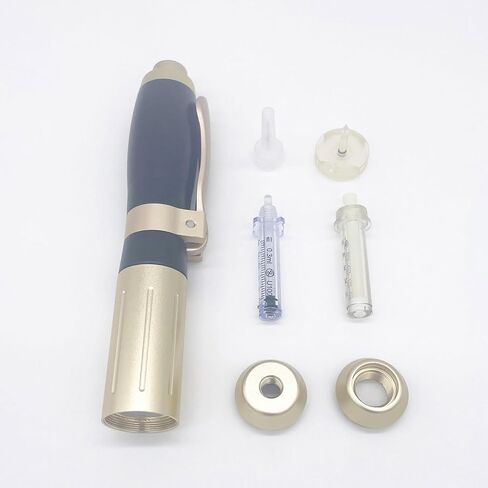 قطع غيار أمبولات فارغة 10 قطع للاستعمال مرة واحدة (أصفر - 10 قطع 0.5 مل) in Saudi Arabia