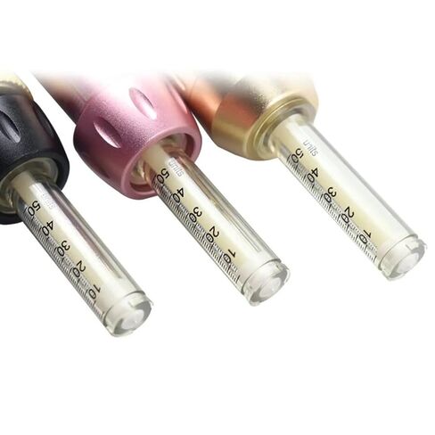 Disposable 10 pcs Empty Ampoule Replacement Parts (Yellow-10pcs 0.5ml) in Saudi Arabia