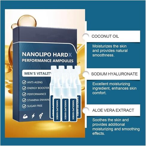 NanoLipo HardX Performance Ampoules in Saudi Arabia