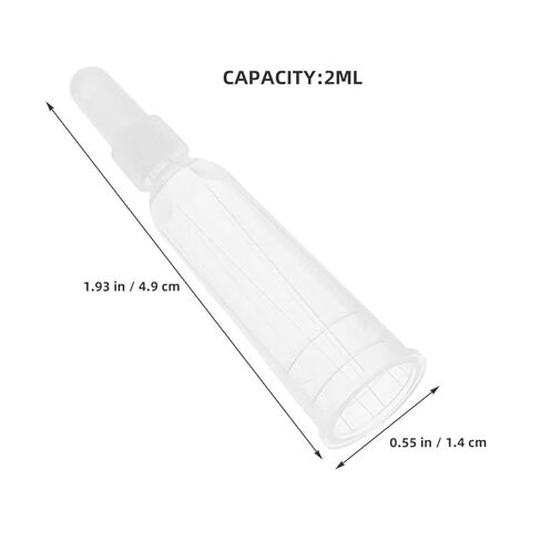 50pcs 2ml Glass Ampoule Dropper Caps Reusable Liquid Dispensing Tip Caps for Laboratory and Skincare Ampoule Opener Tool in Saudi Arabia