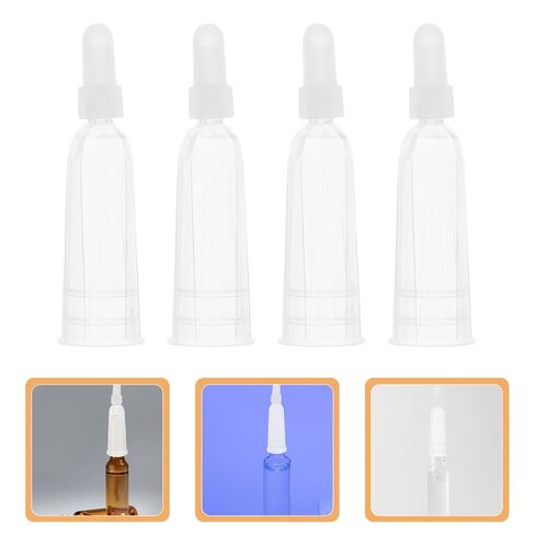 50pcs 2ml Glass Ampoule Dropper Caps Reusable Liquid Dispensing Tip Caps for Laboratory and Skincare Ampoule Opener Tool in Saudi Arabia