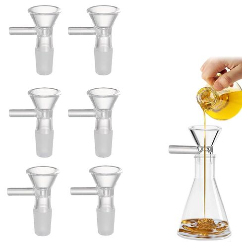 6-Pack Multipurpose Glass Funnels with Handle in Saudi Arabia