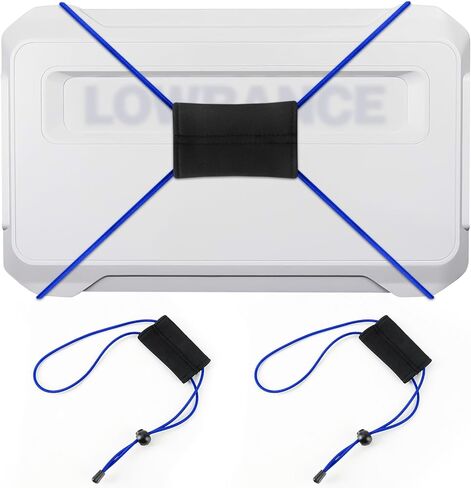 2 Pcs Fishing Graph Cover Straps - Keep Your Fish Finder Cover Secure During Travel in Kuwait