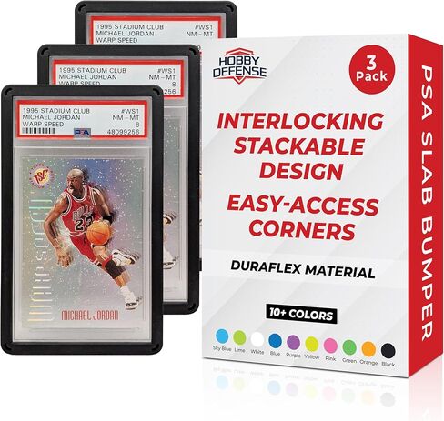 مصد ألواح PSA سهل الارتداء والخلع - 3 عبوات، مصد بطاقات متدرج، يناسب حافظة PSA القياسية فقط، واقي ممتص الصدمات PSA أنيق، واقي لوح PSA لسهولة الإمساك وحماية الحواف (أصفر) in Kuwait