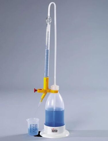 Bürkle 9695-1010 Automatic Titrating Burette, Borosilicate Glass, 10ml Capacity in Saudi Arabia