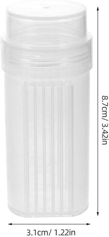 6 قطع من برطمانات التلوين البلاستيكية للمختبر من Luxshiny مع أغطية خزانات التلوين منزلق كوبلين لشرائح المجهر المقاومة لدرجات الحرارة العالية للاستخدام في علم الأنسجة والأبحاث in Kuwait