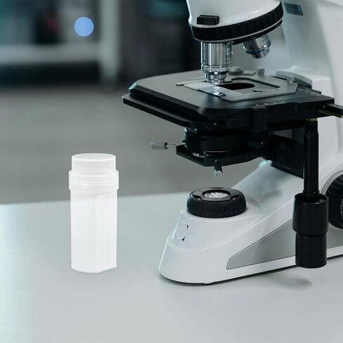 6 قطع من برطمانات التلوين البلاستيكية للمختبر من Luxshiny مع أغطية خزانات التلوين منزلق كوبلين لشرائح المجهر المقاومة لدرجات الحرارة العالية للاستخدام في علم الأنسجة والأبحاث in Kuwait