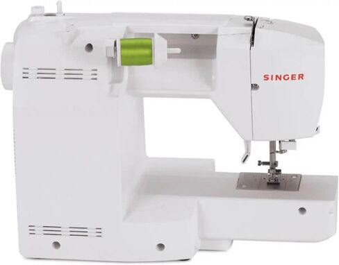 Singer Sew Mate 5400 Handy Sewing Machine Including 60 Built-in Stitches, 4 Fully Built-in 1-Step Buttonhole, Automatic Needle Threader & Automatic Tension, Help to get Started in No time, White in Saudi Arabia