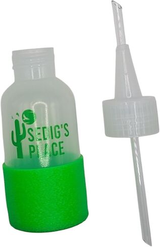 Sedig's Place High Visibility Snuffer Bottle, 2 oz, Gold Panning Prospecting in Saudi Arabia
