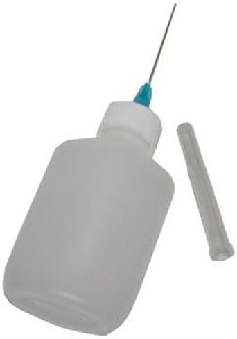 زجاجة توزيع المكياج بوزن 1.25 أونصة بإبرة من الفولاذ المقاوم للصدأ - | للمواد اللاصقة الأكريليك Weld-on-3 وWeld-on-4 in Kuwait