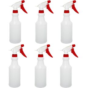 12 Pack 16oz Spray Bottles, Reusable Fine Mist Water Sprayer for Plants, Cleaning, High Output Ultrafine Misting Plastic Spray Bottles for Water, Salon, Garden, Kitchen and Bathroon in Saudi Arabia
