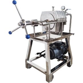 TECHTONGDA Stainless Steel Plate Frame Filter Horizontal Press Plate Frame Filter Slag Machine 200 model 110V in Kuwait