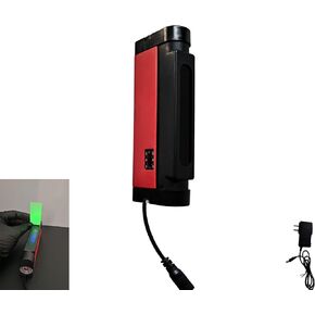 ضوء الأشعة فوق البنفسجية، 254 نانومتر و365 نانومتر، مصباح يدوي طويل الموجة للأشعة فوق البنفسجية للصخور المعدنية، تحليل TLC، التحقق من ختم الأوراق النقدية، مصباح محمول مزدوج الطول، يعمل بالتيار المتردد أو البطارية in Kuwait