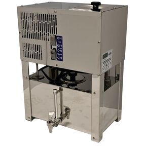 جهاز تقطير مياه كونترتوب أوتوماتيكي دقيق - ينتج 8 جالون / يوم مع احتياطي 5 جالون - عنصر تسخين من الفولاذ المقاوم للصدأ وصنبور مياه نقي على الخزان - ميزة التحكم في الطفو المثبتة - نموذج النهر in Kuwait