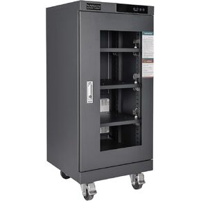 خزانة NARGON 2-40% RH 160L الإلكترونية الجافة، خزانة تجفيف ESD لتخزين العدسات البصرية، مجموعات РСВ، الرقاقة، المكونات الإلكترونية، أشباه الموصلات، المواد الكيميائية المخبرية، الموديل NMC161BF in Kuwait