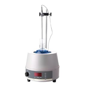 LAB FISH 2000ml Heating Mantle Magnetic Stirrer, 450W Lab Thermostatic Heater Mixer with Digital Display, Temp Control Probe & Timing Function in Kuwait