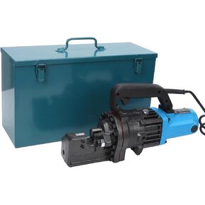 1300W Electric Hydraulic Rebar Cutter 110V Electric Rebar Cutter Portable Cutting up to 7/8 Inch 4-22mm Rebar within 2-3 Seconds, with Easy to Carry Stainless Box for Railway, Bridge, House Building in Kuwait