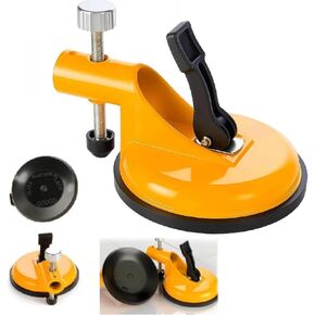 Floor Gap Fixer Tool, Adjustable Vacuum Suction Seam Countertop Leveling Alignment Clamp with Heavy-Duty Rubber Suction Cups for Installation Repair (Yellow) in Kuwait