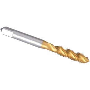 M3 M3.5x0.6 Spiral Flute Tap, HSS Titanium Coating M3 M3.5x0.6 Spiral Flute Plug Threading Tap(M3.5) in Kuwait