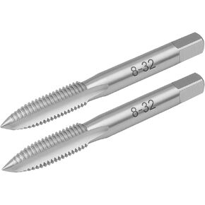 10-32 مستقيم مخدد آلة الحنفية HSS 2 قطعة اليد اليمنى لولبة داخلية أداة للمعادن البلاستيك الخشب إنشاء أو إصلاح المواضيع in Kuwait