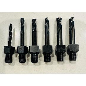 Drill Bits Short Length Threaded Shank, Short Series Drill Bit Set #40#30#21#20#13#10 in Saudi Arabia