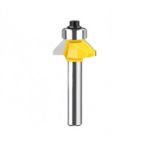 1 قطعة 45 درجة النجارة قاطعة المطحنة أداة آلة التشذيب ، ملحقات آلة النقش الحادة 8 مللي متر عرقوب (8X6.35 مللي متر) in Kuwait