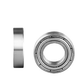 S6801ZZ 12*21*5 مللي متر الفولاذ المقاوم للصدأ كرة أخدود عميقة تحمل 12x21x5 ملم (50 قطعة) in Saudi Arabia